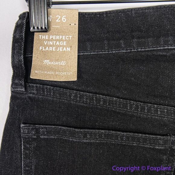 NEW Madewell The Perfect Vintage Flare Jean in Sherborn Wash, 26‎ - Picture 11 of 16